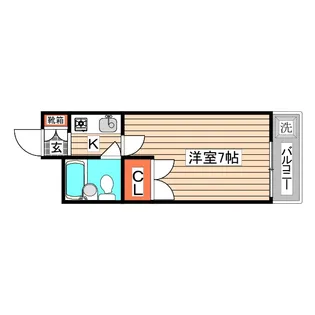 和泉ビル【3階】の間取り