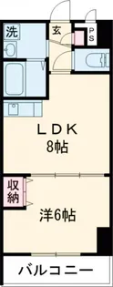 高知インターマンション【2階】の間取り