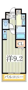 トゥー・ル・モンド【2階】の間取り