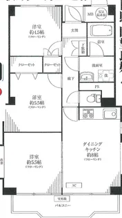 東向島サニーホームズ【6階】の間取り