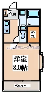 アドマーニ【2階】の間取り