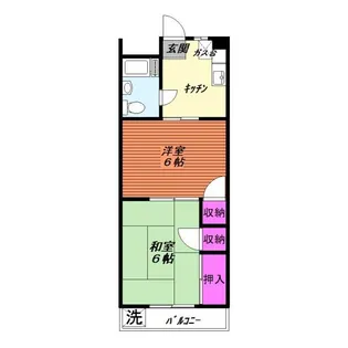 CITY58【2階】の間取り