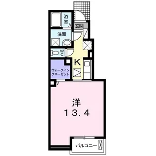 ガーデン・ヒル【1階】の間取り