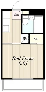 第三コーポ成瀬【2階】の間取り