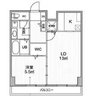 ICON PLACE SHIBAKOEN【11階】の間取り