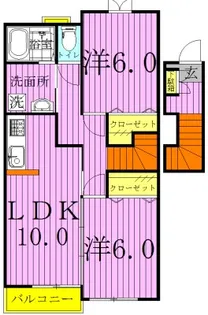 スマートビラ【2階】の間取り
