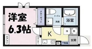 AMSS’VIE【1階】の間取り