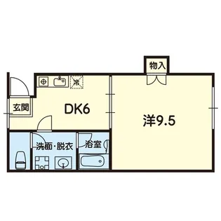 グランドデイズ006【2階】の間取り