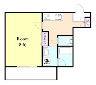アイナ ノーブル【3階】の間取り