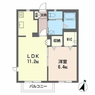 Ciel【1階】の間取り