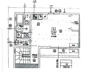 Neo Tokyo Annex【3階】の間取り