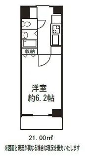 ドミール菊川【5階】の間取り