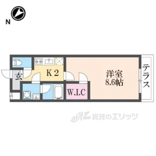 リバーサイド金岡七番館【2階】の間取り