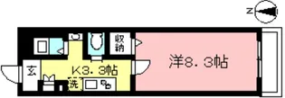 ルーベンス【2階】の間取り