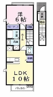 カンフォート アイ【2階】の間取り