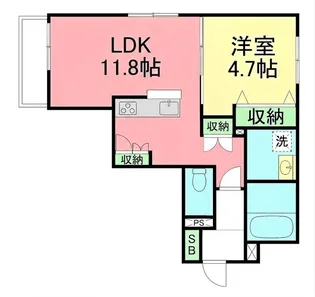 Belle Clochette【1階】の間取り