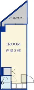 コーポ日建【3階】の間取り
