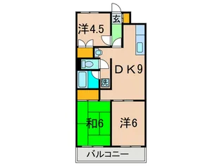 サンクレスト宮崎台【2階】の間取り