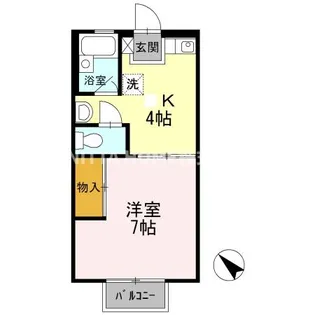 アネックス【2階】の間取り