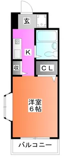 シャロンローズ【2階】の間取り