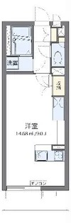 ミランダセレッソサード【2階】の間取り