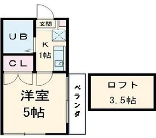 シャーロットタウン【2階】の間取り