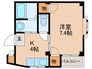 ネバ-ランド姫島【3階】の間取り