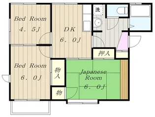 グレースハイム【1階】の間取り