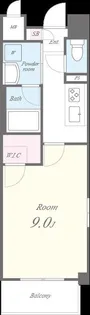 Monte Luce【7階】の間取り
