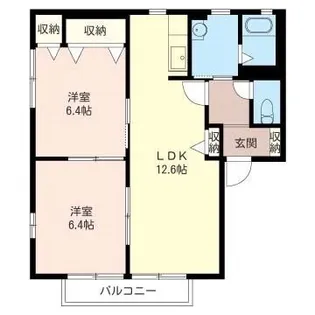カーサ【1階】の間取り