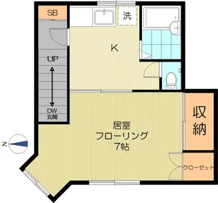 グリーンハウスIV【2階】の間取り