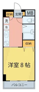 ラ・フランスマンション本町【4階】の間取り