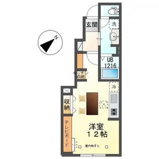 Vanessa Bell【1階】の間取り