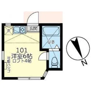 ユナイトさくらランギーニ【1階】の間取り
