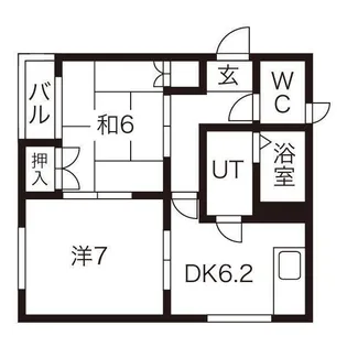 フェアリー【2階】の間取り