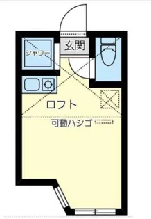 ユナイト末吉スペクトラム【1階】の間取り