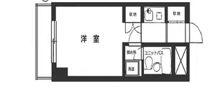 ライオンズマンション新宿東公園【7階】の間取り
