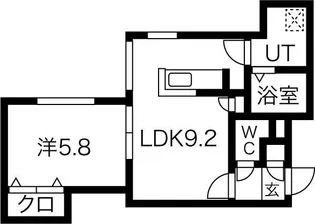 セレーノプリモ【4階】の間取り