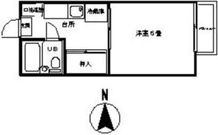 コーポアライ【2階】の間取り