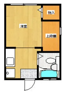 ミルフィーユ市川【2階】の間取り