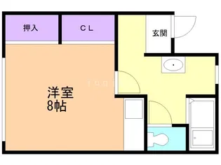 プチシャトー【2階】の間取り