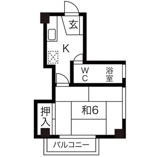 神田マンション【3階】の間取り