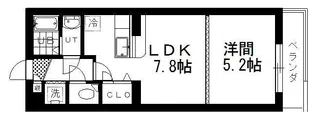 ノースコート暁【3階】の間取り