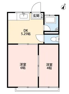 第2コーポ秀【2階】の間取り