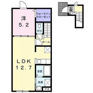 アドニス【2階】の間取り