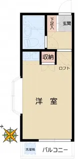 シティコート神楽坂【2階】の間取り