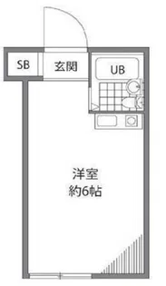 グリーンハイツ仙川【2階】の間取り