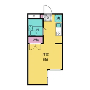 メゾン加藤【1階】の間取り
