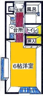 アドヴァンスHO【1階】の間取り