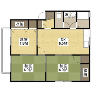 広島県広島市安佐南区東原3【アパート】の間取り